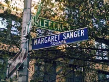 New York City's Margaret Sanger Square. 