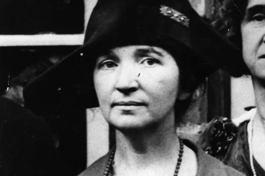 Margaret Sanger, founder of the birth control movement, at the Neo-Malthusian and Birth Control Conference in New York City. ?w=200&h=150