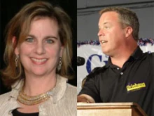 SBA List president Marjorie Dannensfelser and Rep. Steve Driehaus