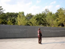 The Martin Luther King Jr. Memorial on the National Mall in Washington, D.C. 