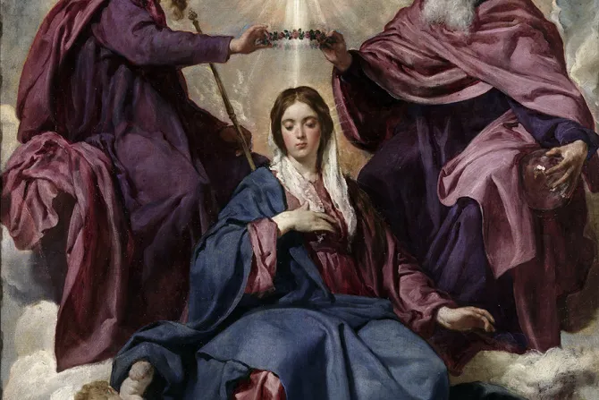 Mary By Diego Velazquez Public Domain CNA