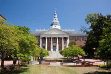 Maryland Capitol Credit Dave Newman  Shutterstock