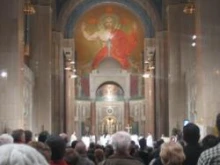 Mass during the 2011 March for Life weekend at the Basilica of the National Shrine of the Immaculate Conception