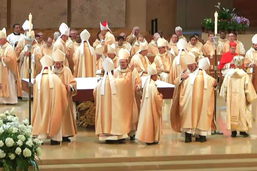 Mass of Episcopal ordination, Los Angeles, Sept. 8, 2015. Screenshot.?w=200&h=150