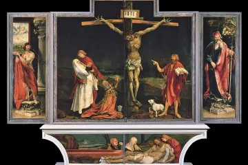 Matthias Grunewalds Isenheim Crucifixion 1512 16