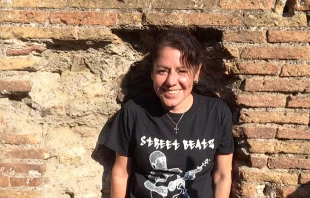 Melanie Medina in Rome. Courtesy of Melanie Medina.