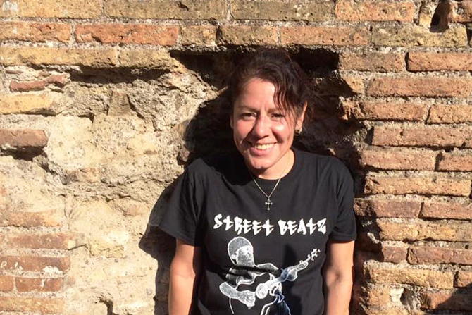 Melanie Medina in Rome Courtesy of Melanie Medina CNA