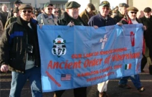 Members of the Ancient Order of Hibernians from Hamilton County, Ohio.   Daniel O'Connell/Ancient Order of Hibernians.