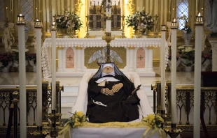 Memorial Mass for Mother Angelica at the Shrine of the Most Blessed Sacrament on March 30, 2016.   Jeff Bruno/EWTN.