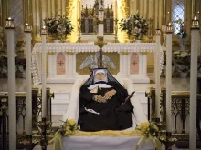 Memorial Mass for Mother Angelica at the Shrine of the Most Blessed Sacrament on March 30, 2016. 
