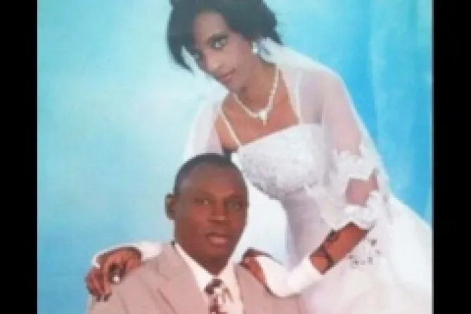 Meriam Yehya Ibrahim Ishag R is pictured in this undated image with her husband Daniel Wani CNA 5 16 14