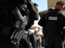 Mexican police in Ciudad Juarez. 