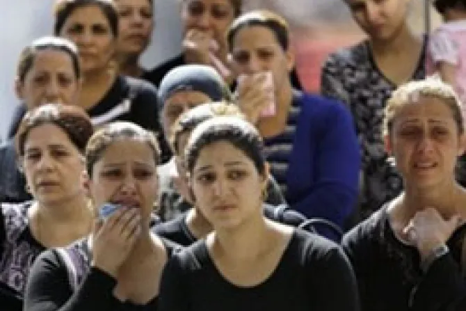 Middle East Christians Mourning CNA World Catholic News 11 16 10