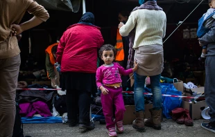 Migrants in Europe.   Catholic Relief Services' Sean Callahan.