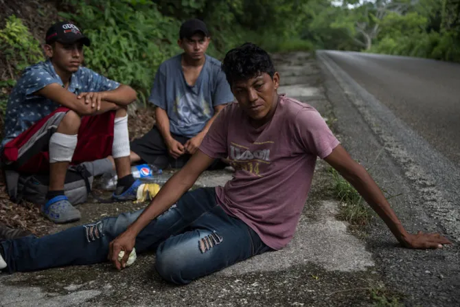 Migrants from Honduras on their way to the United States July 10 2019 Credit Cristopher Rogel BlanquetGetty Images 
