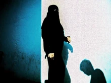 Militant in Middle East. 