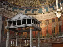 The Basilica of San Clemente al Laterano in Rome. 