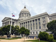 Missouri State Capitol which houses the legislative and executive branches of the government. 