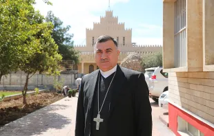 Chaldean Archbishop Bashar Warda of Erbil in his cathedral city, March 28, 2015.   Daniel Ibanez/CNA.