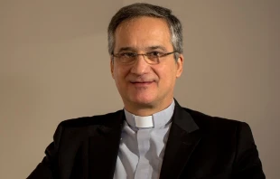 Msgr. Dario Edoardo Vigano.   Daniel Ibanez/CNA.