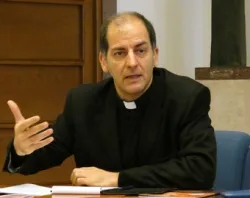 Monsignor Giampietro Dal Toso, Secretary of the Pontifical Council Cor Unum, speaks during a conference at the Vatican on April 13, 2012.?w=200&h=150