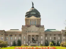 Montana state capitol. 