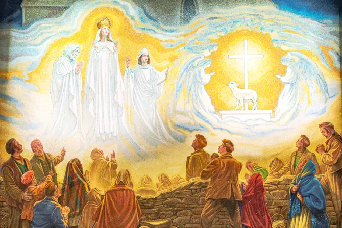 Mosaic of the apparition of Our Lady of Knock Credit Thoom Shutterstock CNA