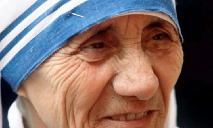 Mother Teresa Credit India 7 Network via Flickr CC BY 20 CNA