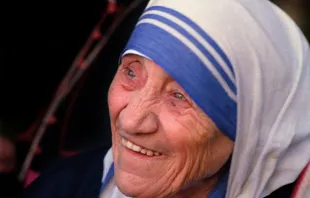 Mother Teresa around the year 1994. L'Osservatore Romano.