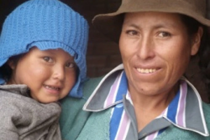 Mother and child Credit Margaret W Nea Bread for the World CC BY NC 20 CNA World Catholic News 5 30 12