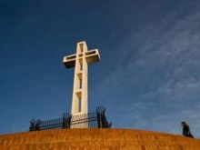 The Mount Soledad veterans memorial. 