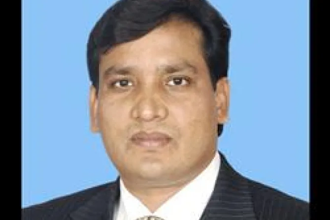 Mr Akram Masih Gill Pakistans Minister of State For Minorities CNA World Catholic News 11 16 11