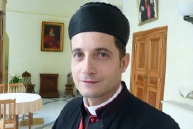 Msgr Antoine Gebran is Rector of Romes Pontifical Maronite College CNA500x320 Vatican Catholic News 9 13 12