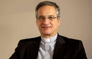 Msgr. Dario Edoardo Vigano.   Daniel Ibanez/CNA.