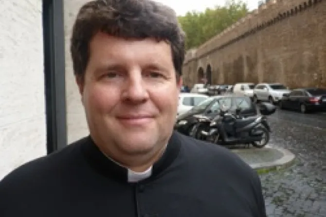 Msgr Richard Soseman of the Congregation for Clergy is a priest of the Diocese of Peoria IL CNA Vatican Catholic News 11 5 12