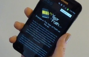 My Year of Faith app.   Peter Zelasko/CNA