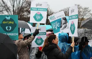 NIFLA Pro-Life protest in Washington, D.C. on March 20, 2018.   Jonah McKeown/CNA.