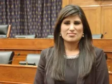 Naghmeh Abedini, wife of Pastor Saeed Abedini testified in a joint hearing on Capitol Hill in Washington D.C. on Dec. 12, 2013. 