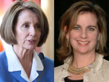 Rep. Nancy Pelosi and Marjorie Dannenfelser
