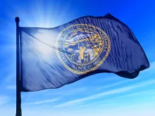 State Flag of Nebraska. 