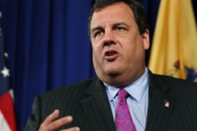 New Jersey Governor Chris Christie Credit Jeff Zelevansky Getty Images News Getty Images CNA US Catholic News 2 21 12