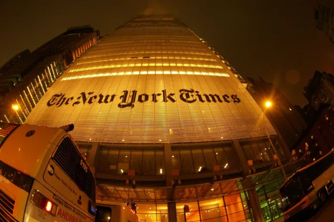 New York Times Building NYC Credit Torrenegra via Flickr CC BY 20 CNA