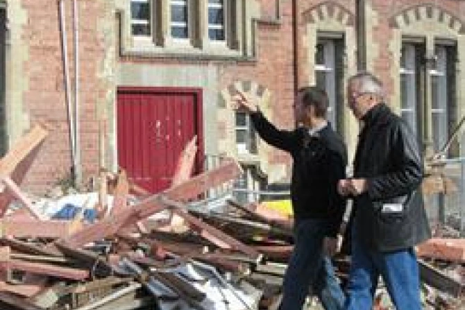 New Zealand Earthquake Damage CNA World Catholic News 2 25 11