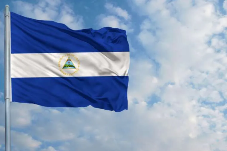The flag of Nicaragua. ?w=200&h=150
