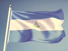 Nicaragua flag.