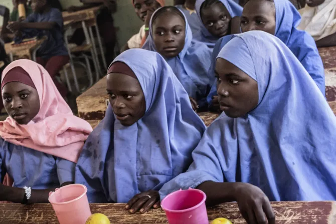Nigerian school girls Credit European Commission DG ECHO via Flickr CC BY ND 20 CNA