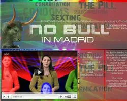 A screenshot of Michael Voris' No Bull in Madrid website?w=200&h=150
