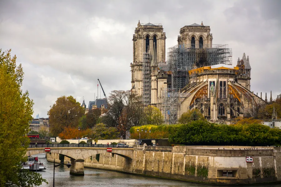 Repair scaffolding on Notre-Dame de Paris, November 2019. ?w=200&h=150