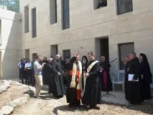 On the Solemnity of the Ascension, Cardinal Joachim Meisner blessed the new Benedictine cloister in Tabgha. 