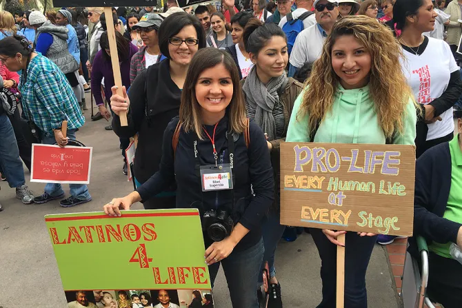 OneLife pro life March in LA California on Jan 23 2016 Courtesy of the Archdiocese of LA CNAJPG